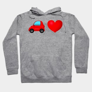 Car Heart Hoodie